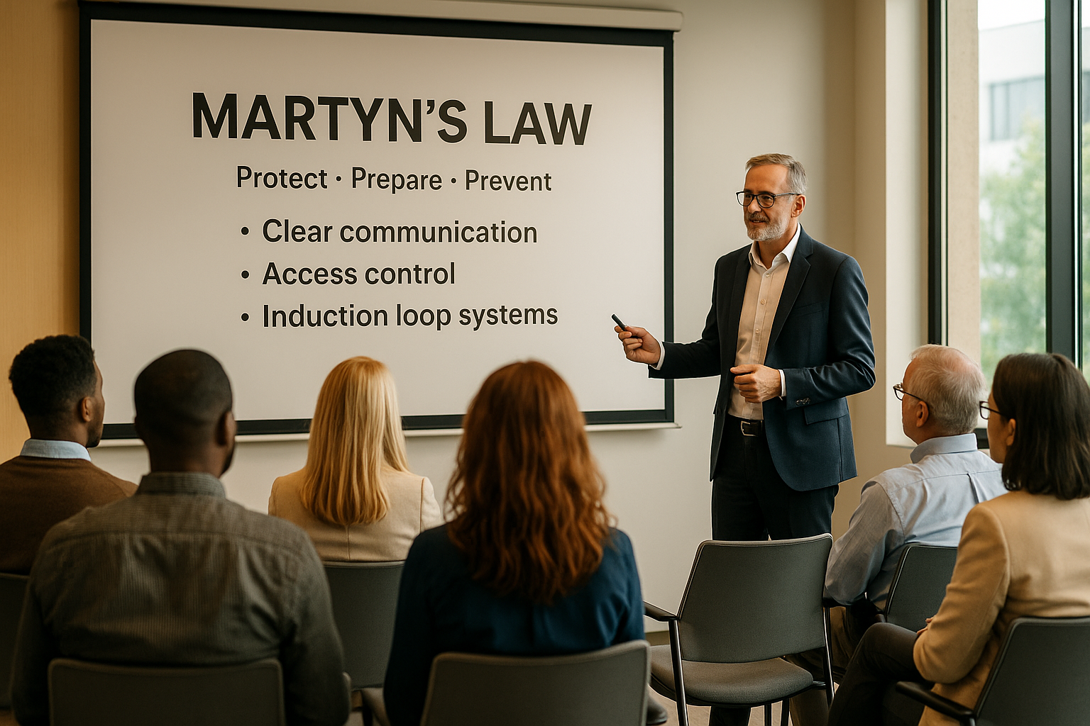 Martyn’s Law – Protect, Prepare, Prevent training presentation